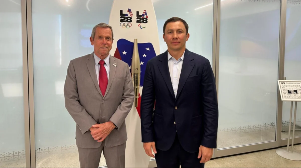 Геннадий Головкин АҚШ-қа барды