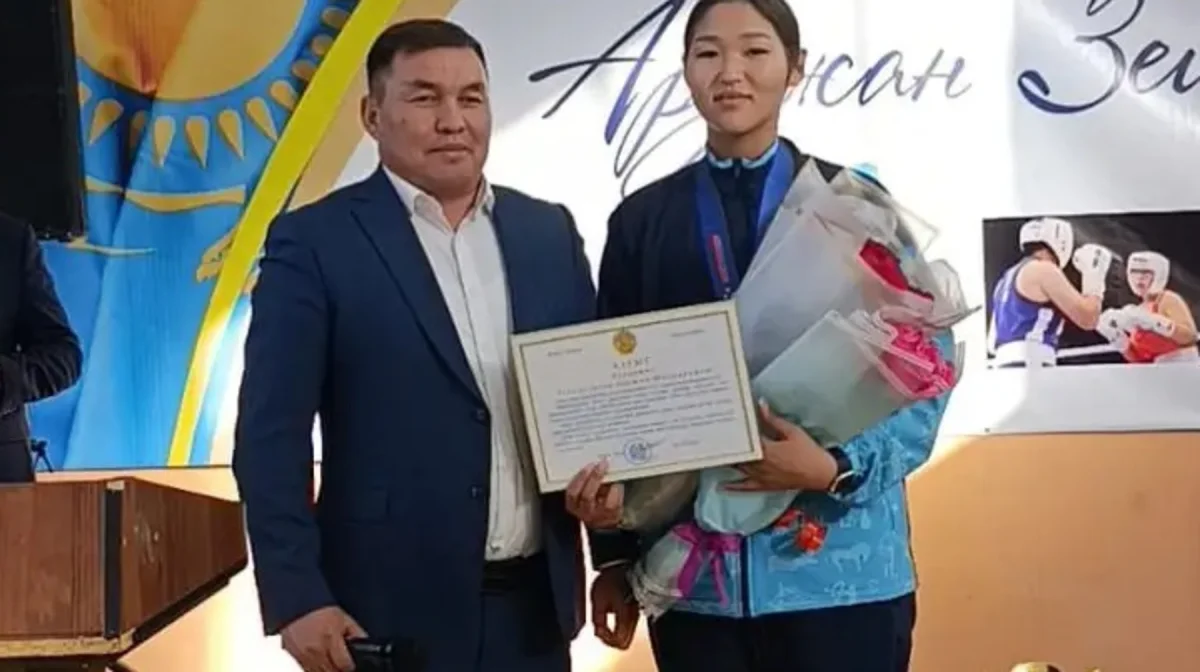 Әлем чемпионы Аружан Зейнуллаеваға ауылдастары ат мінгізді