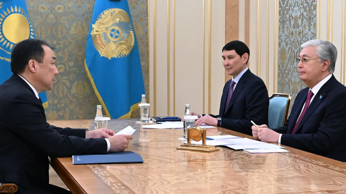 Тоқаев «Қазақстан темір жолы» басқарма төрағасын қабылдады