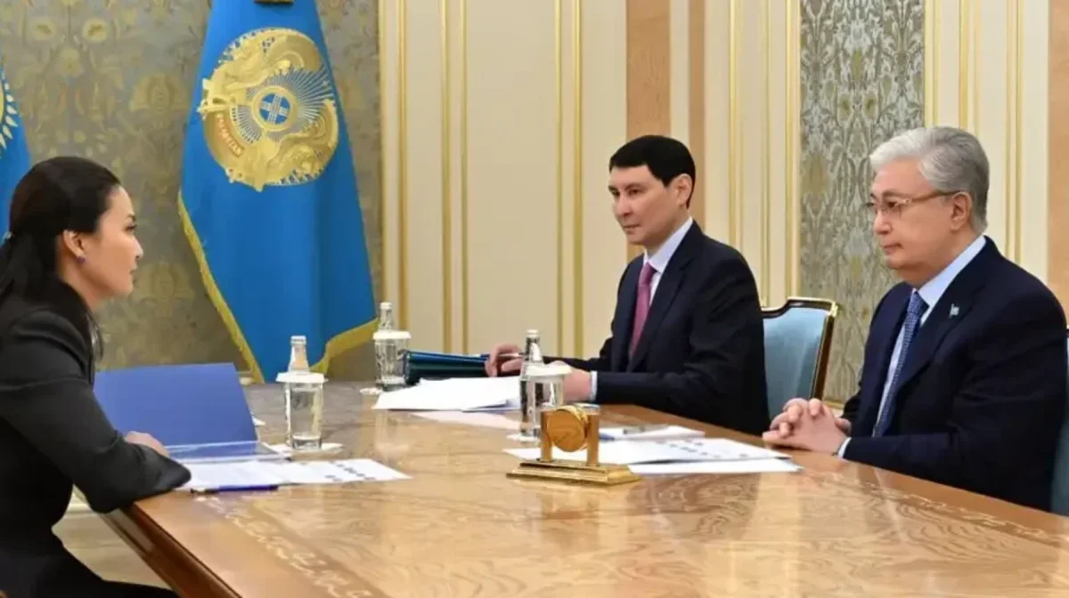 Президент «Қазпошта» басқарма төрағасы Әсел Жанасованы қабылдады
