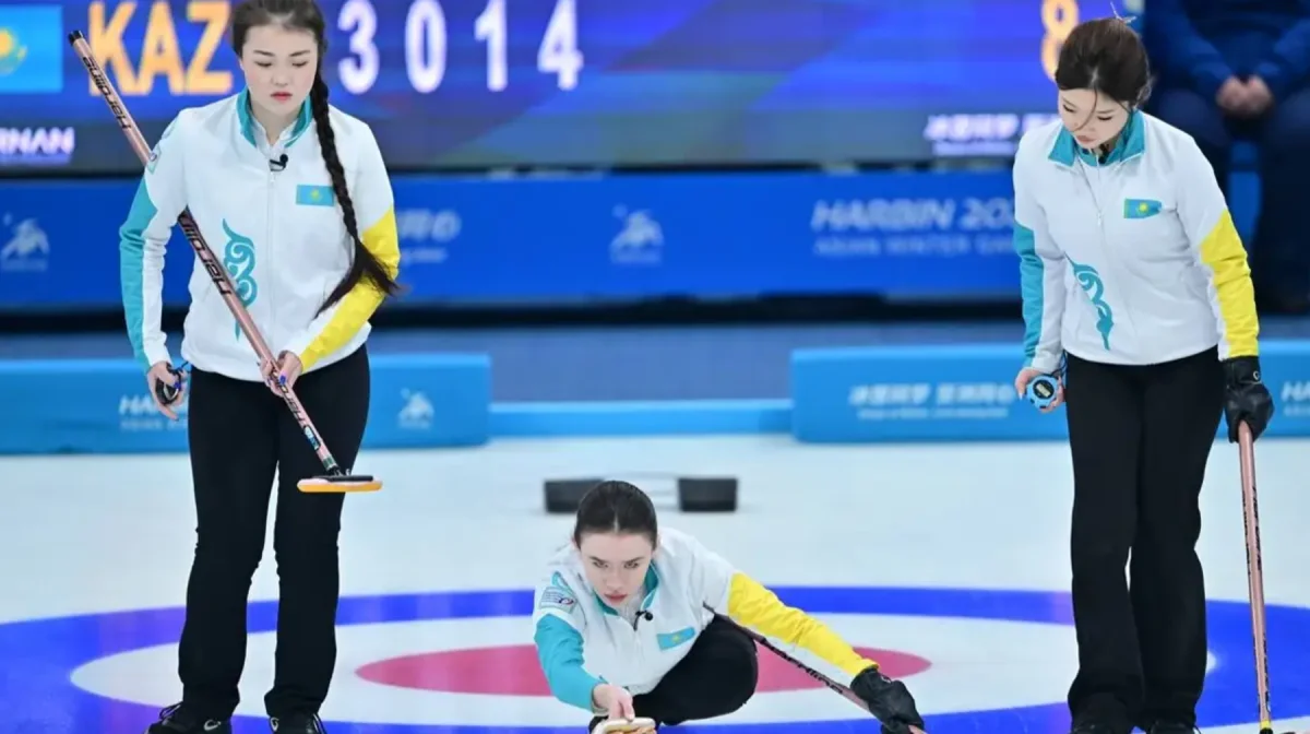 Қысқы Азия ойындары: Кёрлингтен әйелдер құрамасы Қытайдың Тайпей командасын жеңді