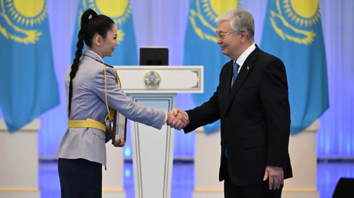 Тоқаев күштік құрылым қызметкерлерін марапаттады