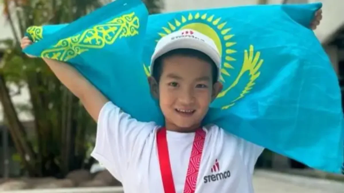 Семилетний астанчанин завоевал золотую награду на международной научной олимпиаде