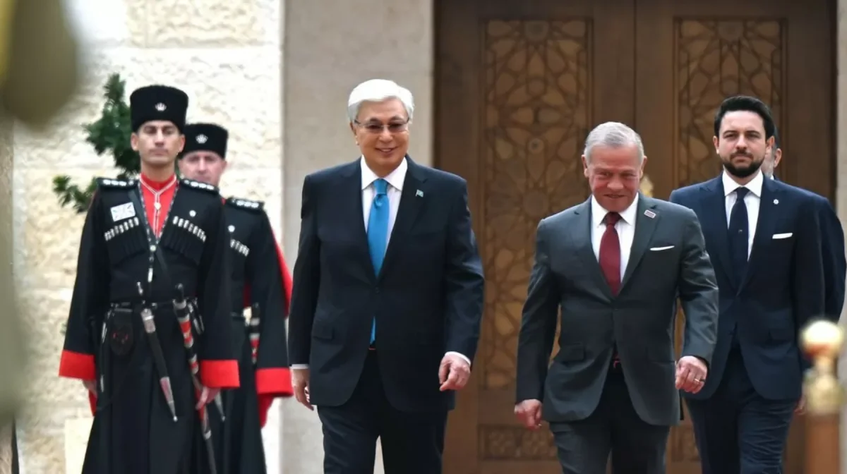 Мемлекет басшысы Әл-Хусейния сарайына барды