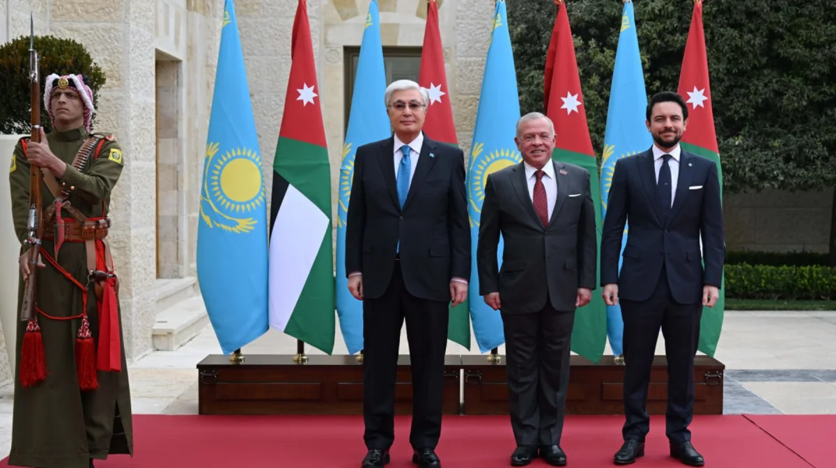 Тоқаев Иордан корольдігіндегі Әл-Хусейния сарайына барды