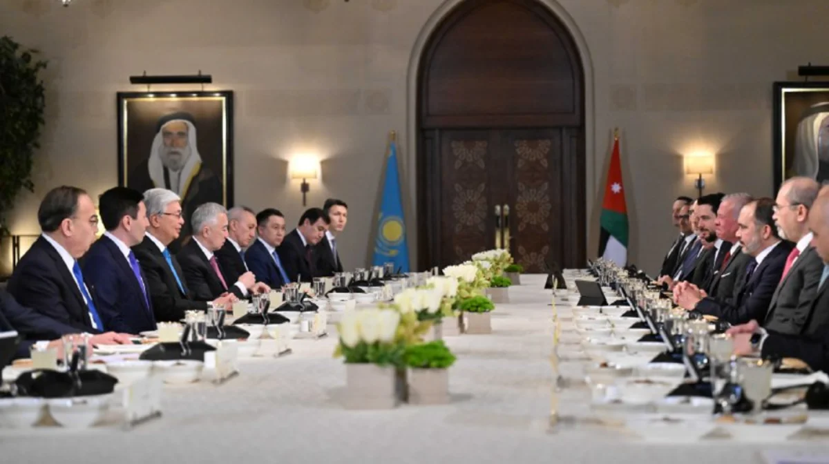 Тоқаев Иордания Королі II Абдалла бен әл-Хусейнмен келіссөз жүргізді