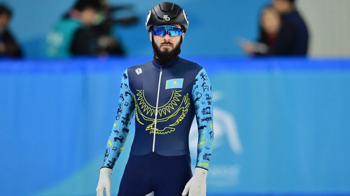Шорт-трек: Денис Никиша әлем чемпионатында күміс жүлдеге ие болды