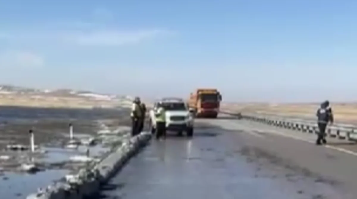 Павлодар облысында республикалық маңызы бар жолды су басты