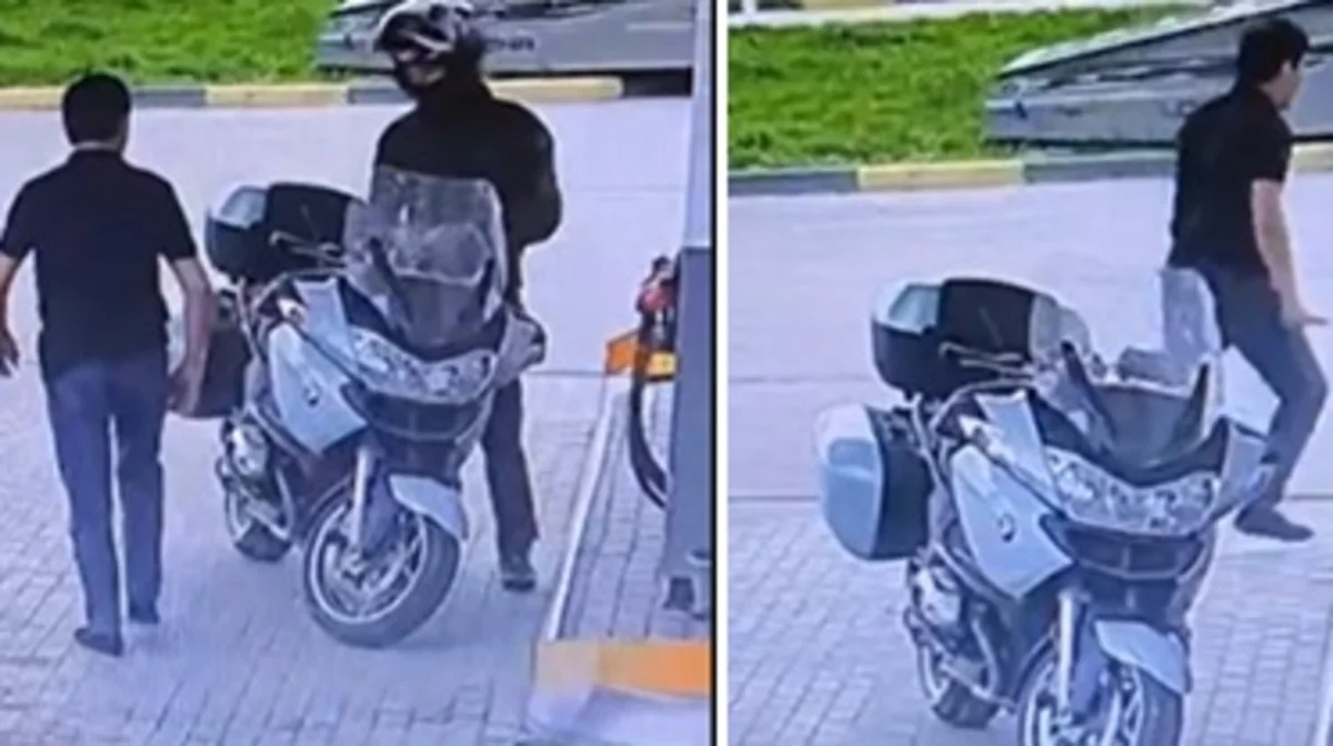 Байкера из России ударили ножом на АЗС в Жамбылской области