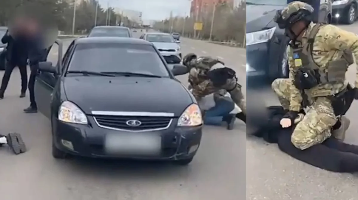 Көкшетауда такси жүргізушісін бопсалаған қылмыстық топ ұсталды