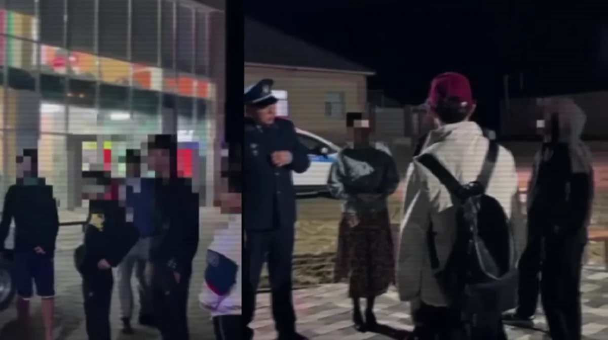 Көшеде мас күйде жүрген 229 бала ұсталды (ВИДЕО)