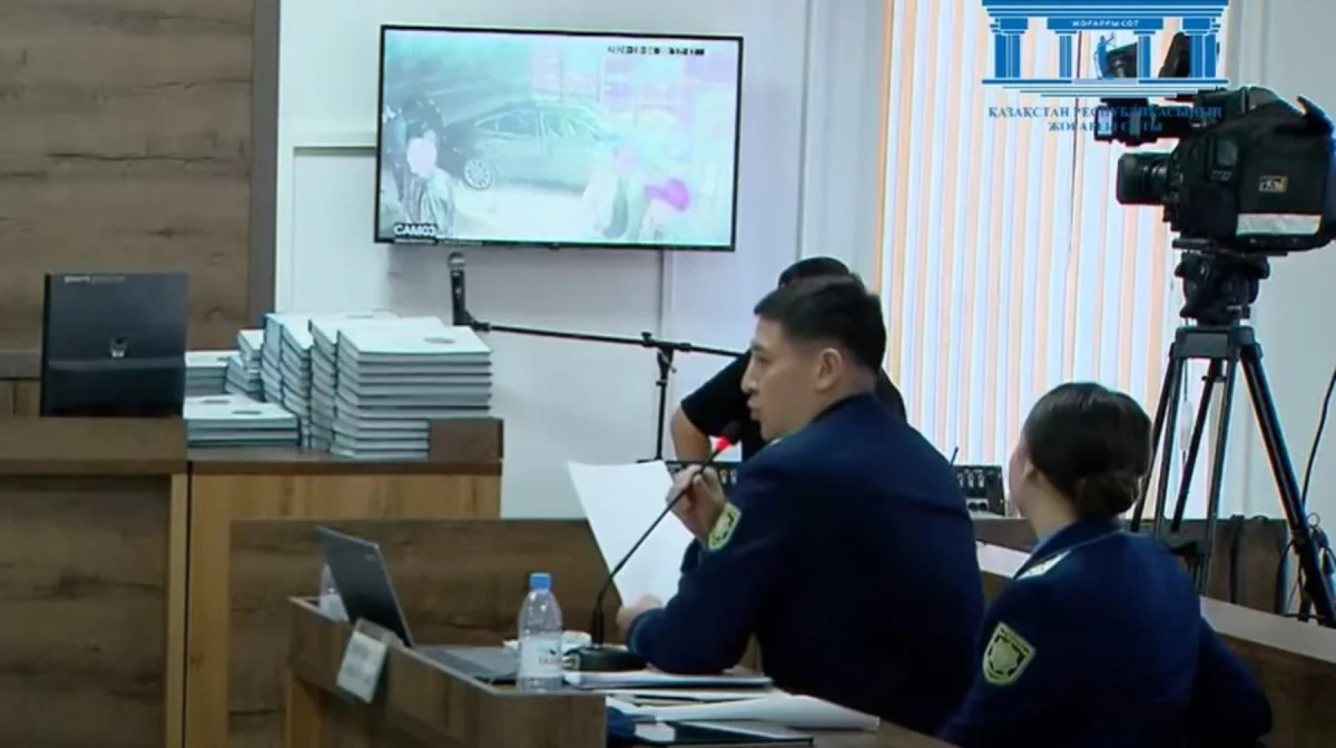 Убийство Шерзата в Талгаре: в суде просмотрены видеозаписи с камер наблюдения магазина