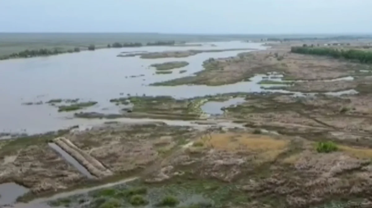 Экологическое бедствие: в Актобе стремительно мелеет главное водохранилище
