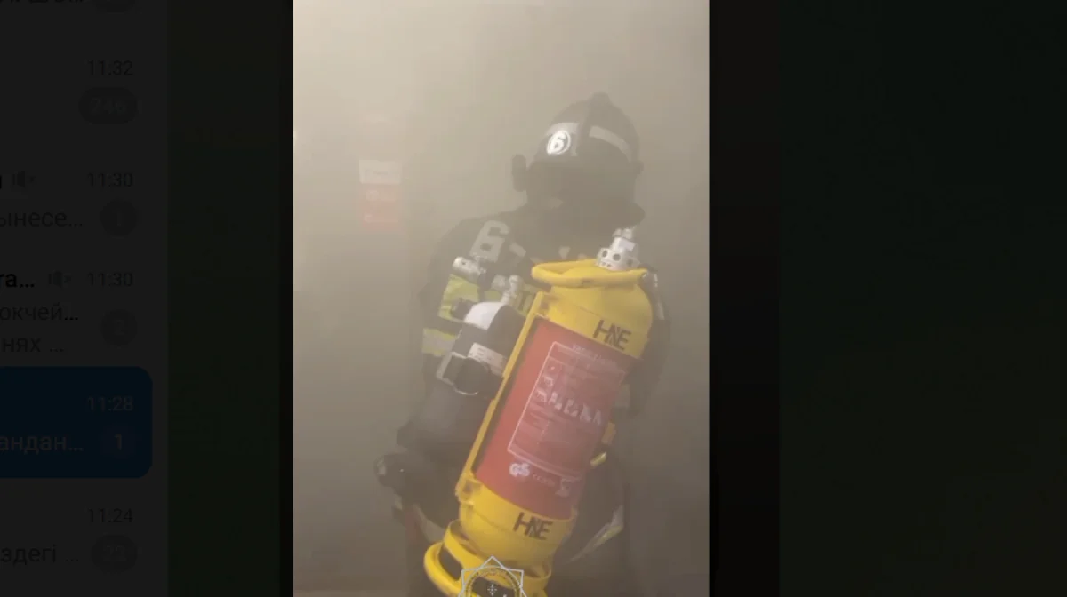 Өскеменде сауда үйі өртенді