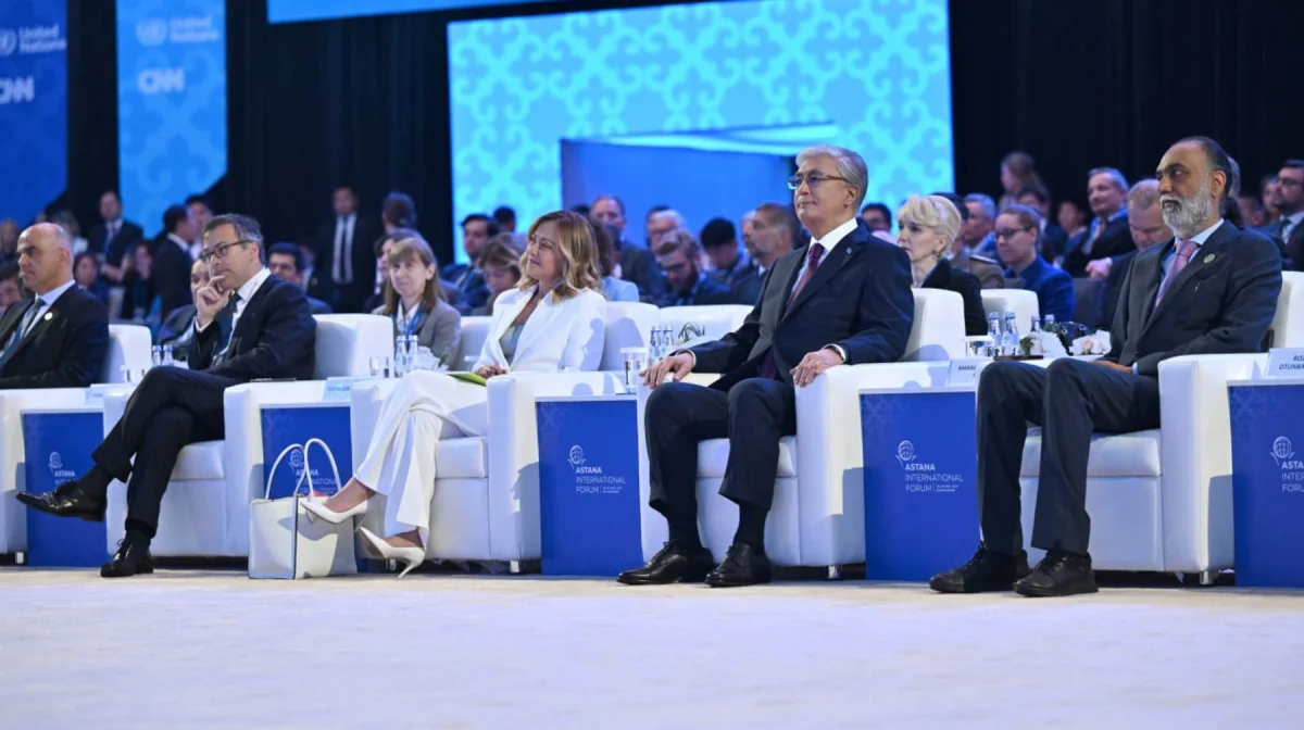 Тоқаев пен Мелони халықаралық форумға қатысты