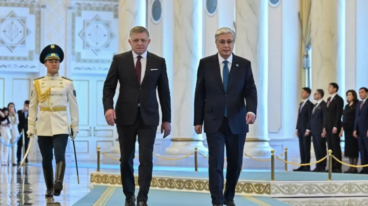 Токаев принял Роберта Фицо в Акорде