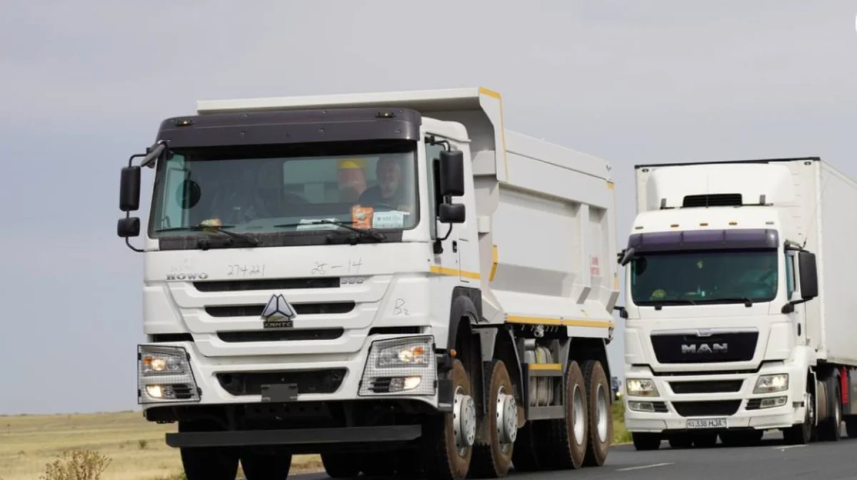 Весовой беспредел на трассе Астана – Темиртау: грузовики разрушают асфальт