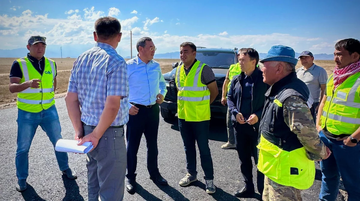 «Кеген–Нарынқол» тас жолындағы жөндеу: Алматы облысының әкімі құрылыс барысымен танысты