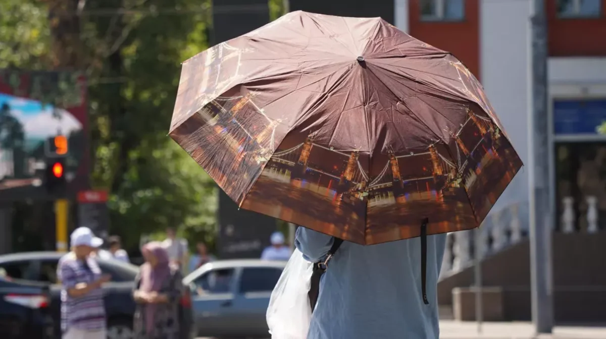 Бүгін еліміздің мегаполистерінің бірінде 38 градусқа дейін аптап ыстық болады