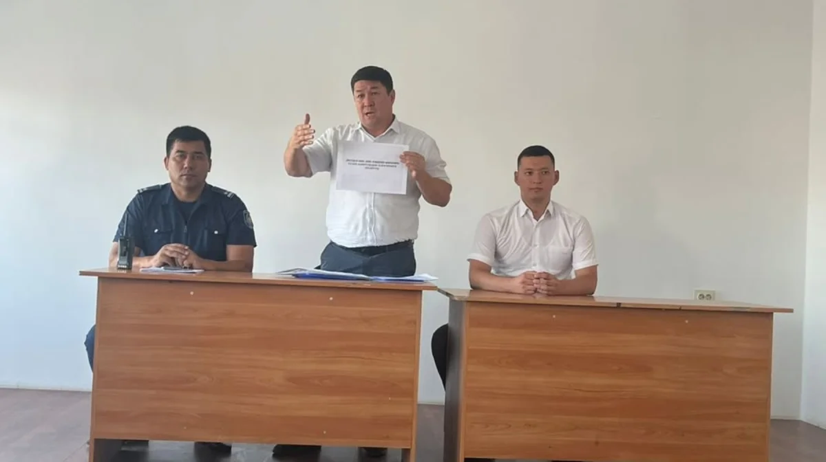 Түркістанда радикализмнің қоғамға қаупі туралы түсіндіру жұмыстары жүргізілді