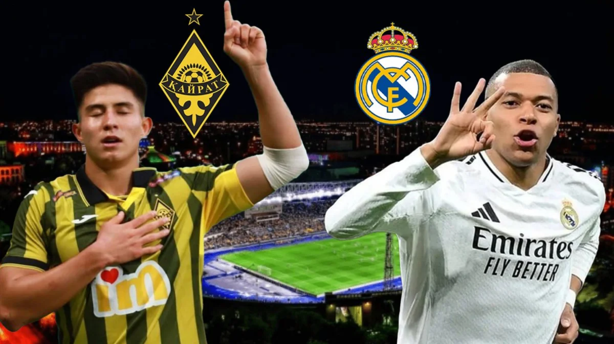 «Қайрат» пен «Реалдың»  алғашқы ойыны 30 қыркүйек Алматыда өтетін болды