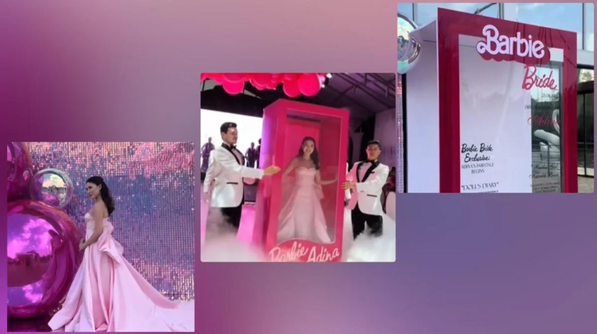 Ұзату тойында Барби қуыршақ кейпіне енген қалыңдықтың видеосы тарады