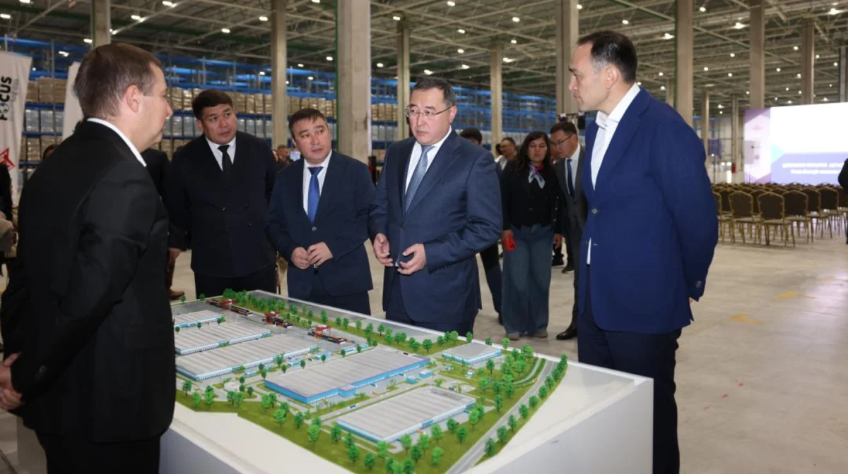 В Алматинской области открылся крупнейший логистический парк