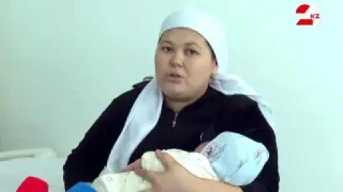 Қызылорда облысында алып сәби дүниеге келді