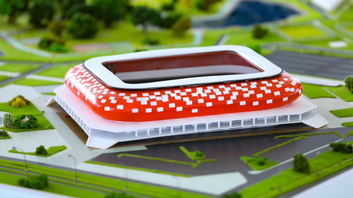 В Актюбинской области строят крупнейший футбольный стадион