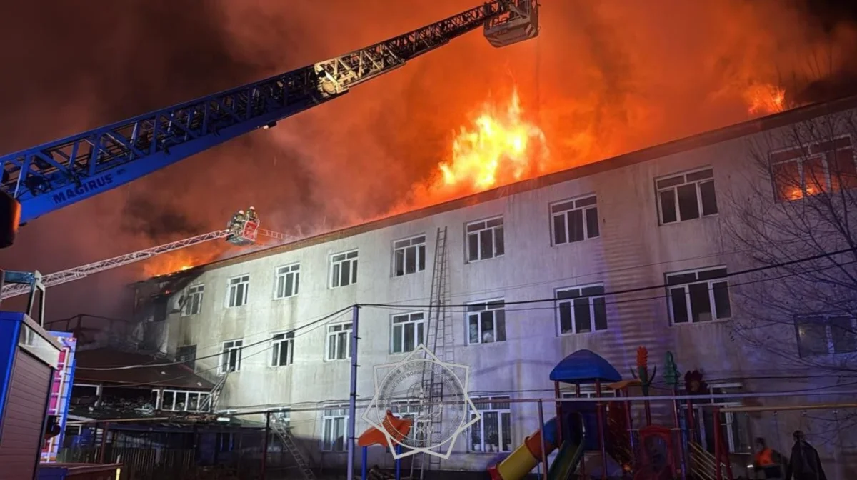 Пожар в детдоме Алматы: детей временно разместили в санатории