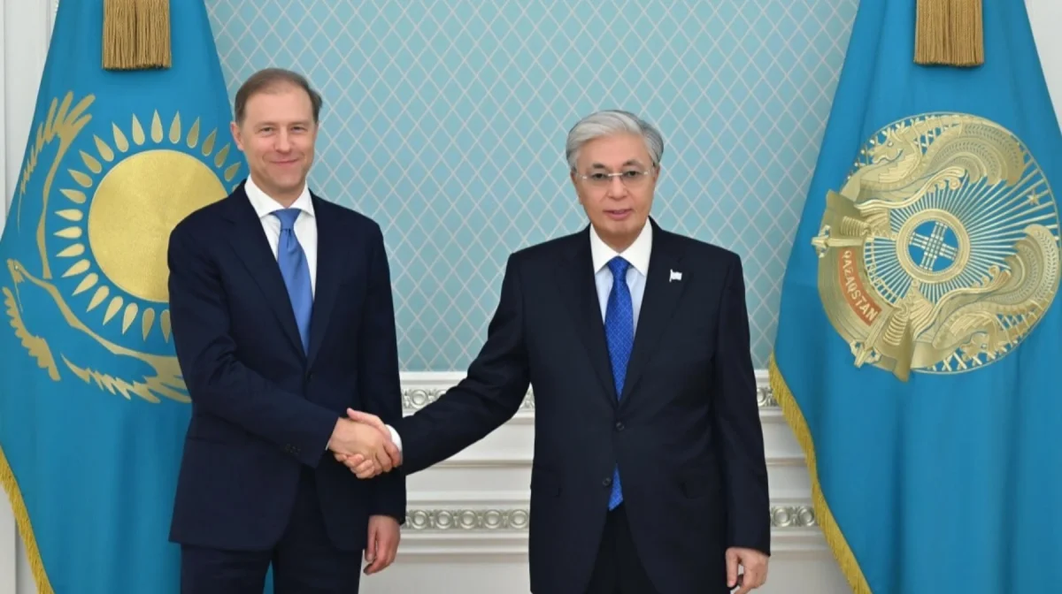 Президент Ресей Федерациясы Үкіметі төрағасының бірінші орынбасарын қабылдады