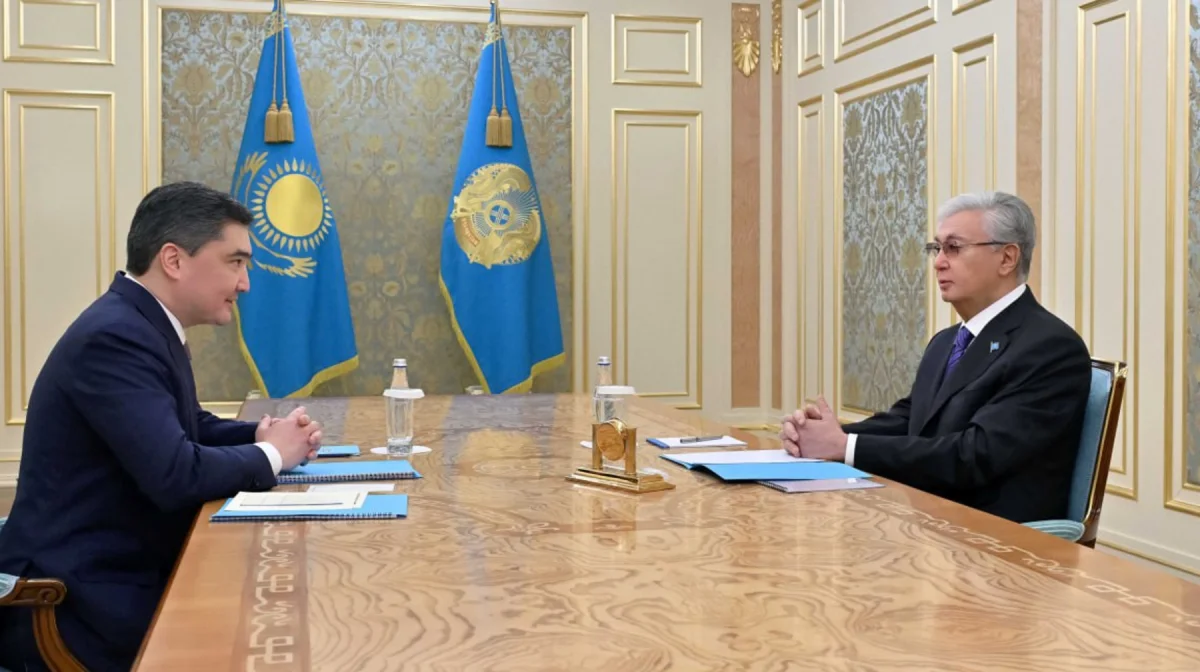 Бектенов отчитался перед Токаевым