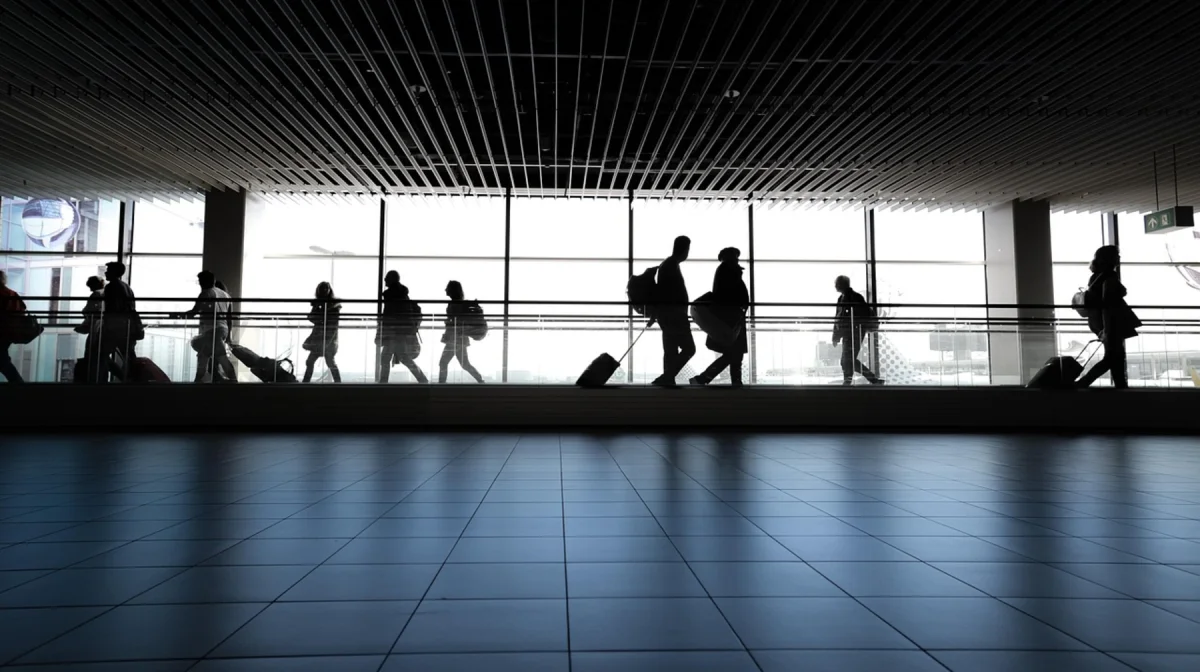 В аэропорту Астаны задерживаются авиарейсы