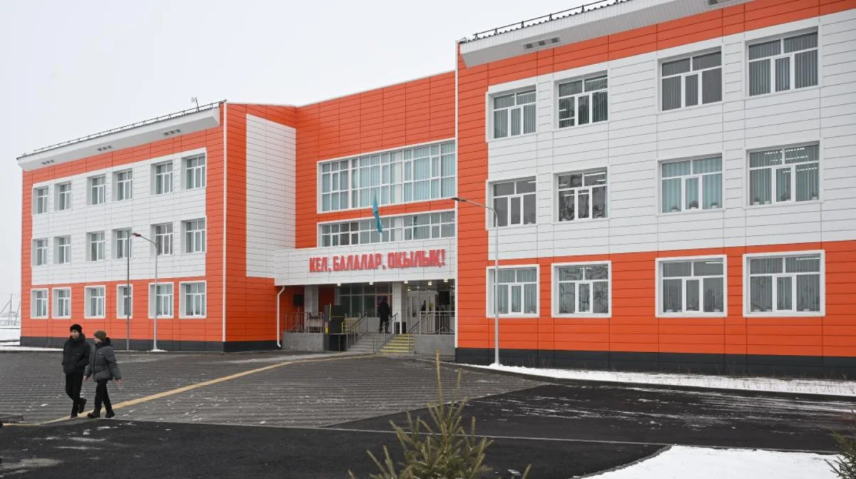 В Жетісу в Новом году ввели новую школу на 120 мест взамен приспособленной