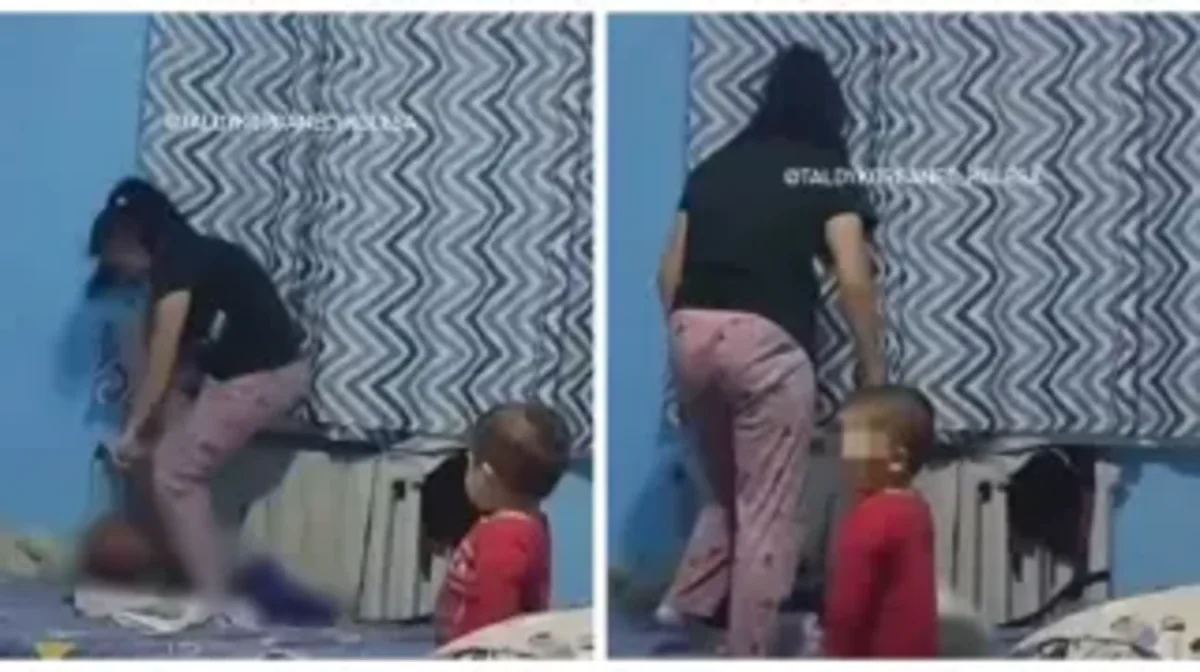 Туған баласын байлап, аяусыз сабаған ана ұсталды