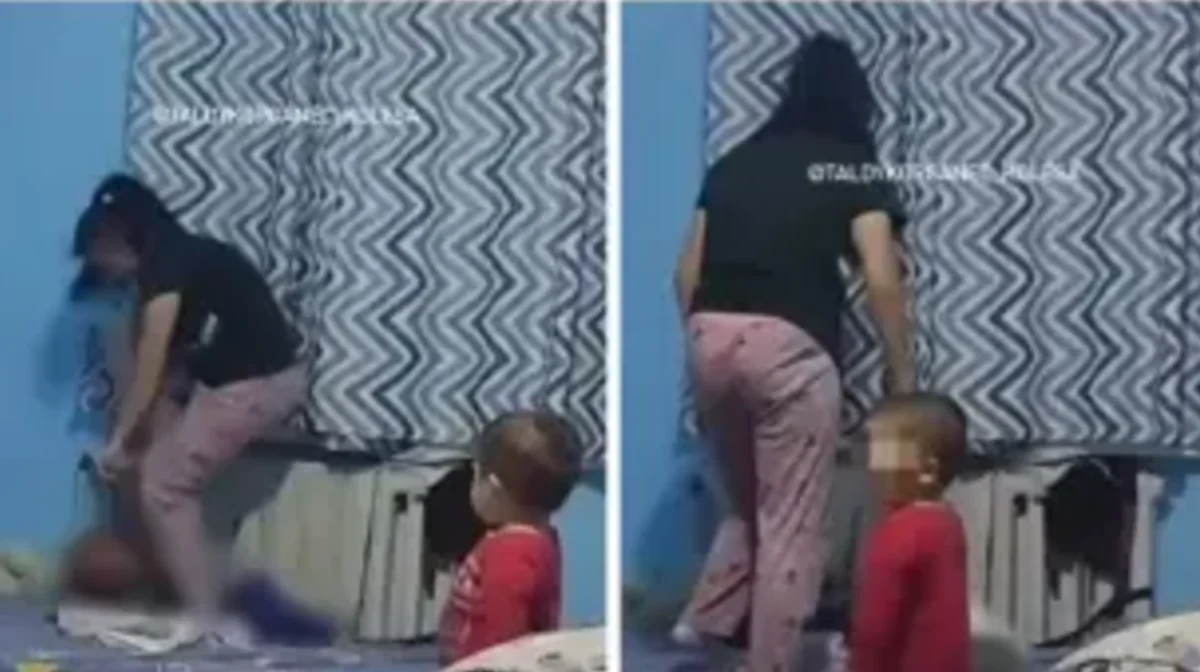 Жительница Жаркента привязала к батарее собственного ребенка и жестоко его избила