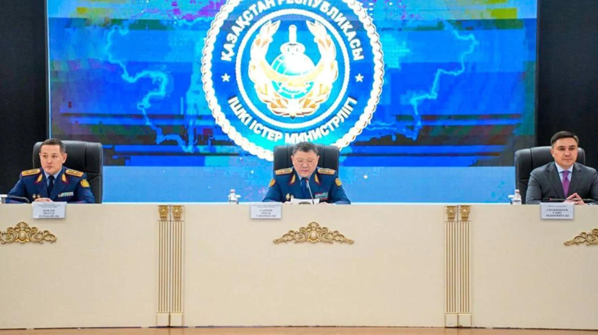 Убийство Нурай и криминал: глава МВД разнёс в пух и прах полицию Шымкента