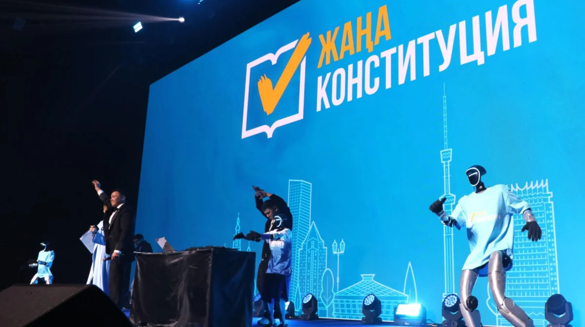 Алматыдағы референдум ырғағы: роботтар мен жастар көктемге қарқын берді