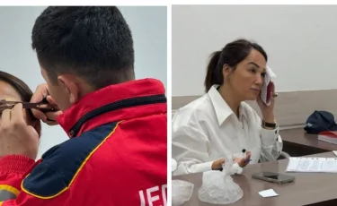 «Арыз жаздым»: Ләйлә Сұлтанқызы ұшақта жарақат алды (ФОТО)