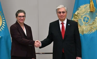 Токаев встретился с главой Microsoft в Центральной Европе и Центральной Азии