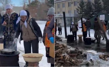 Қостанай облысында ауыл тұрғындары әлемдік рекорд орнатты