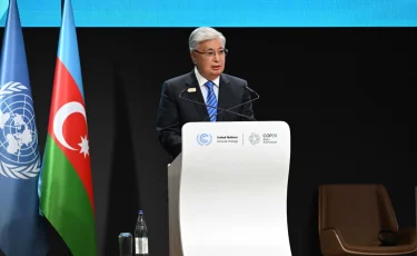 «Каспийді құтқару – баршаға ортақ міндет». Тоқаев Дүниежүзілік климат саммитінде не айтты?