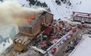 Түркияда қонақүйдегі өрттен қаза тапқандар саны 76-ға жетті