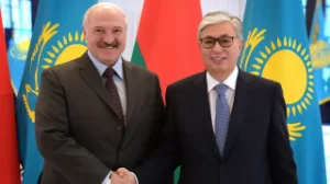 Тоқаев Александр Лукашенконы құттықтады