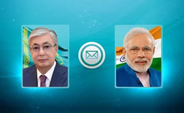 Токаев направил поздравление Моди