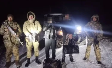 Қостанай облысында шетелдіктер шекарадан заңсыз өтпек болған