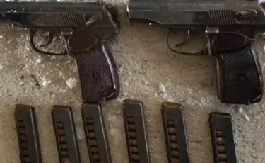 Қаңтар оқиғасы кезінде ұрланған қару-жарақтар табылды
