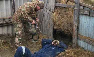 БҚО-да ер адамды 300 келі шөп басып қалған