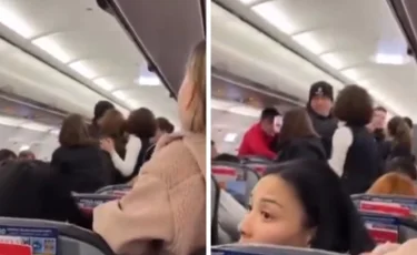 Ұшақ бортында жанжал шығарған екі әйелге 120 мың доллар айыппұл салынуы мүмкін