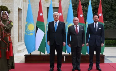 Тоқаев Иордан корольдігіндегі Әл-Хусейния сарайына барды